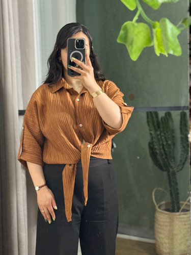 شومیز گره ای