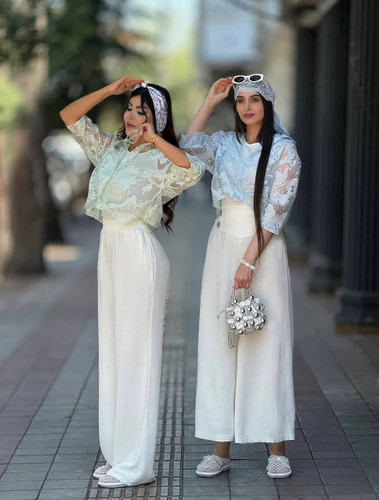 شومیز زنانه شیشه ای ترند